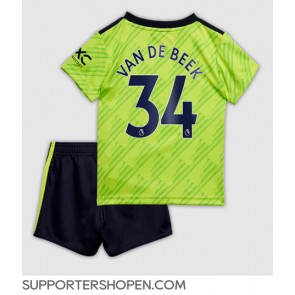 Manchester United Donny van de Beek #34 Tredje tröja Barn 2022-23 Kortärmad (+ korta byxor)